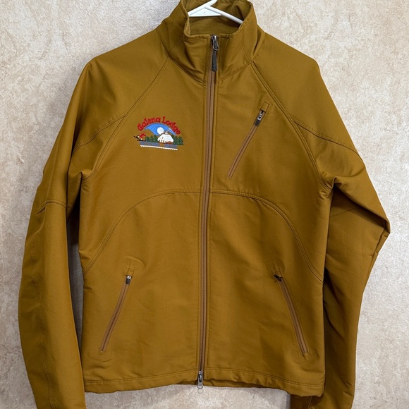ibex Other - Ibex Galena Lodge logo Men's Brown climawool mix Jacket size s
